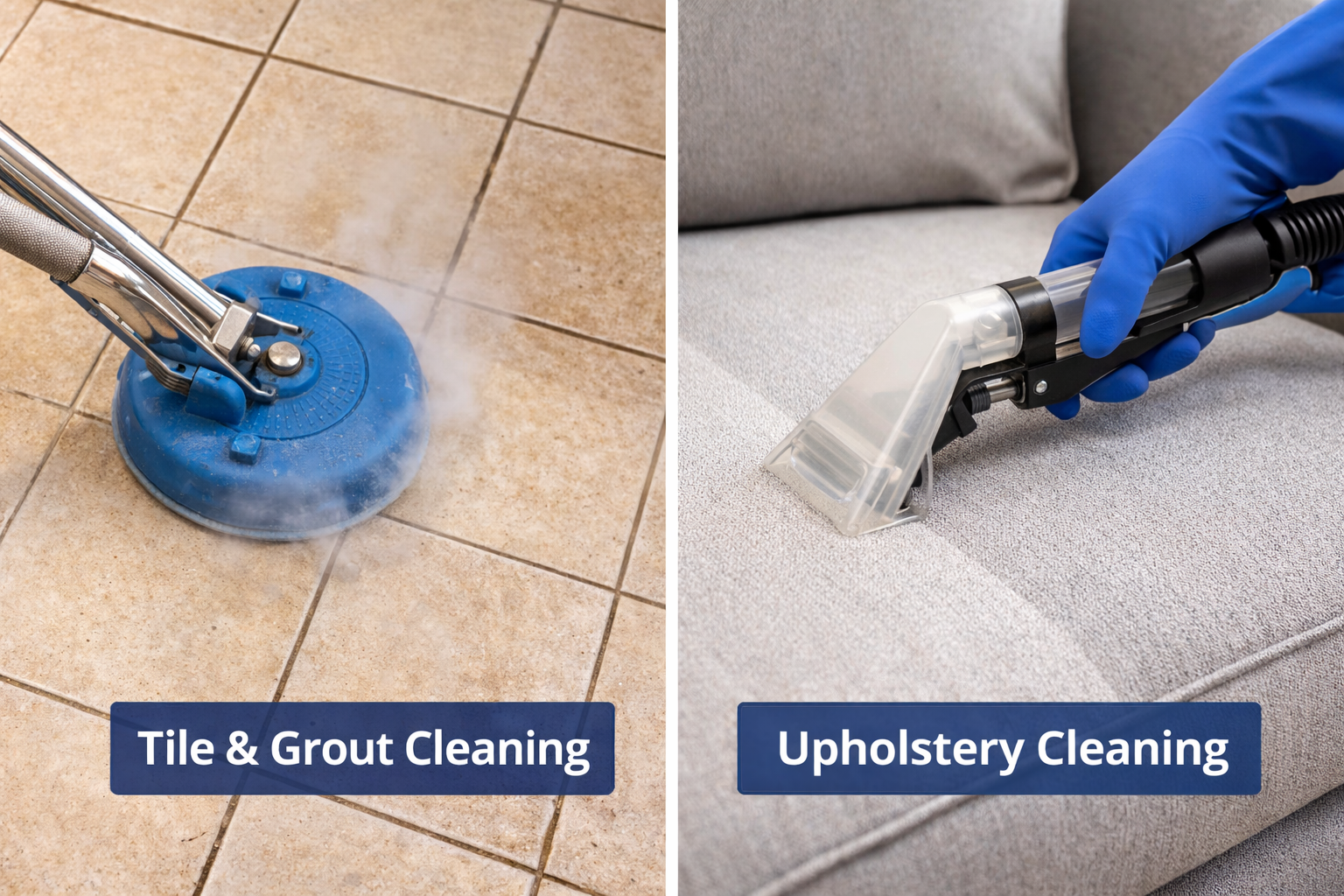Tile & Grout Cleaning | Upholstery Cleaning